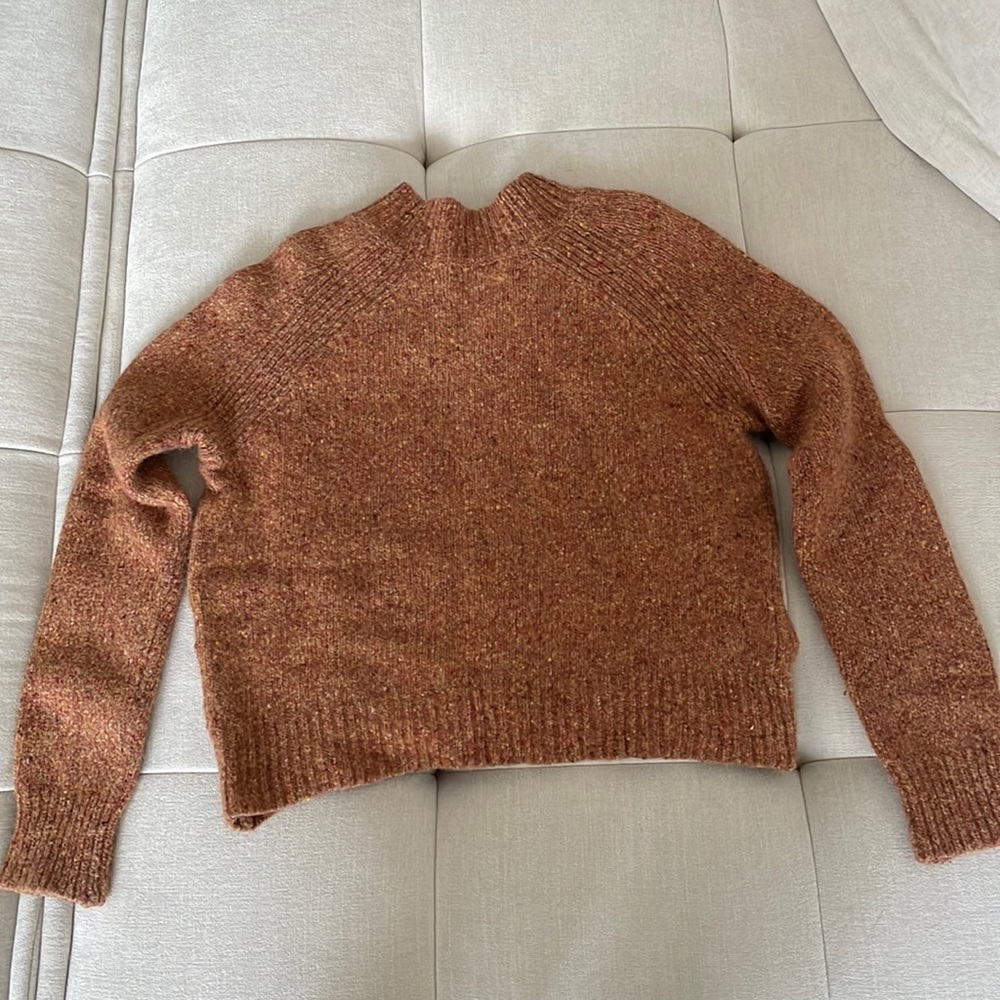 Rebecca Minkoff wool sweater Small Orange